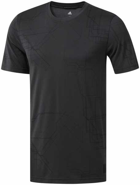 adidas Adicross Allover Graphic T-shirt Herren schwarz