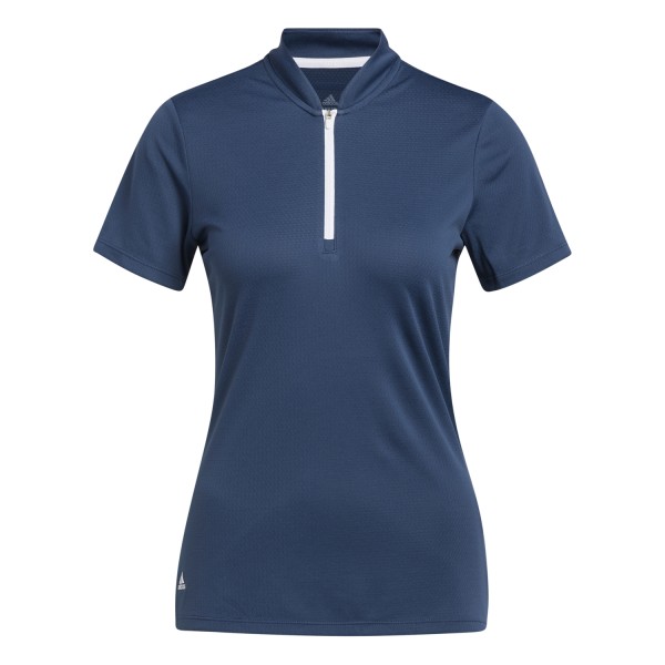 adidas HEAT.READY 1/4Zip Shortsleeve Polo Damen