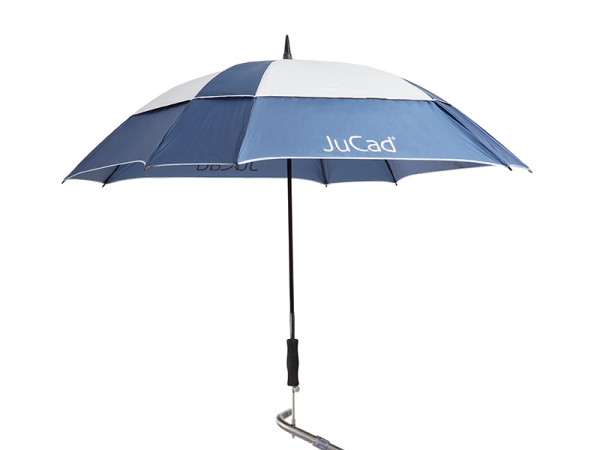 JuCad Teleskop-Golfschirm Windproof mit Schirmstift