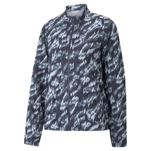 Puma W Cloudspun Animal Print Jacke Damen