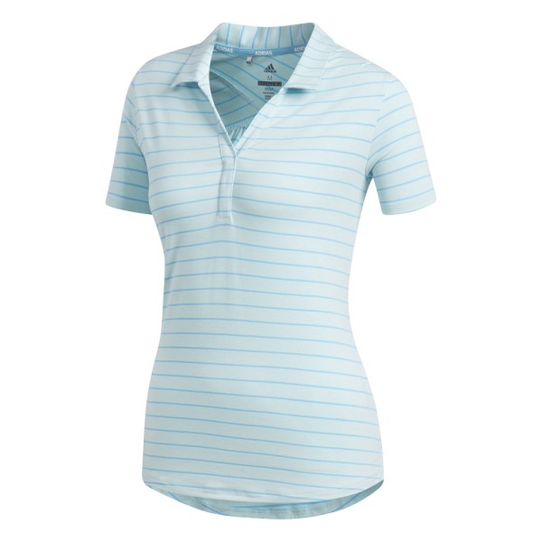 adidas Ultimate Novelty Polo Damen hellblau