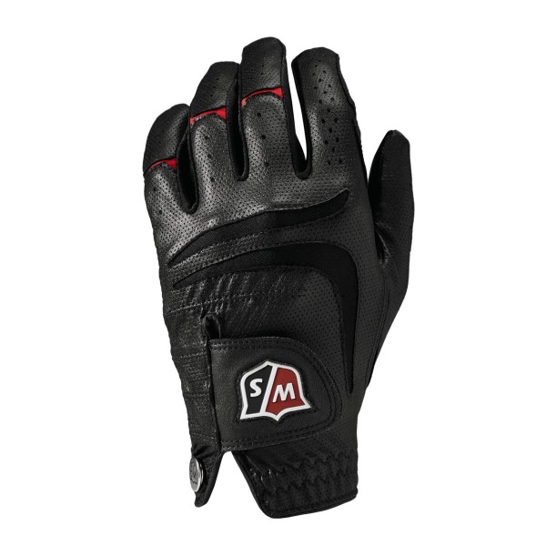 Wilson Staff GRIP plus Golfhandschuh Herren schwarz 