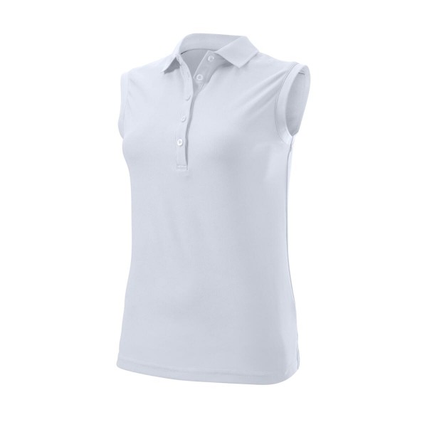 Wilson Staff Authentic Sleeveless Polo Damen weiß