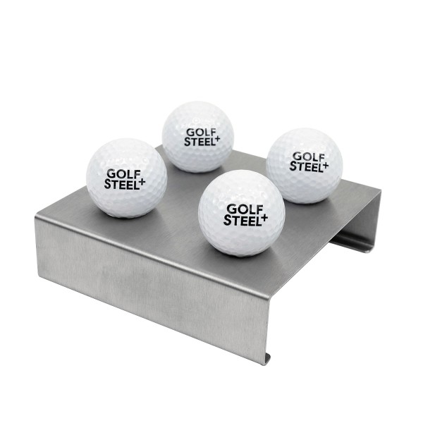 Golf + Steel Golfball Tischrack