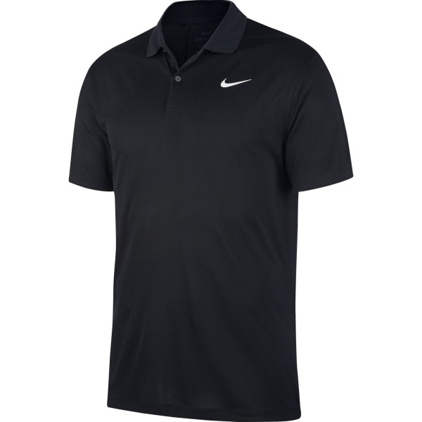 Nike Dri-Fit Victory Polo Herren schwarz/weiß