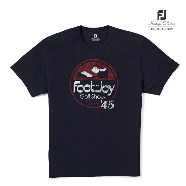 Footjoy Heritage T-Shirt Herren navy