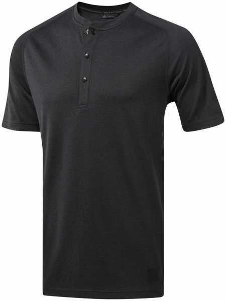 adidas Adicross No-show Transition Henley Shirt Herren schwarz