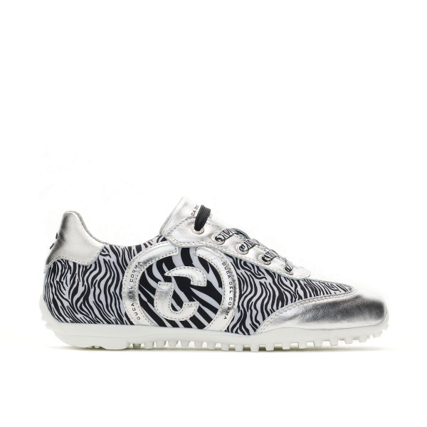 Duca del Cosma Kubana Golfschuh Damen silber/zebra