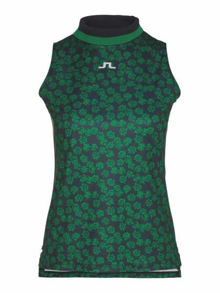 J. Lindeberg Tora TX Sleveless Polo Damen grün