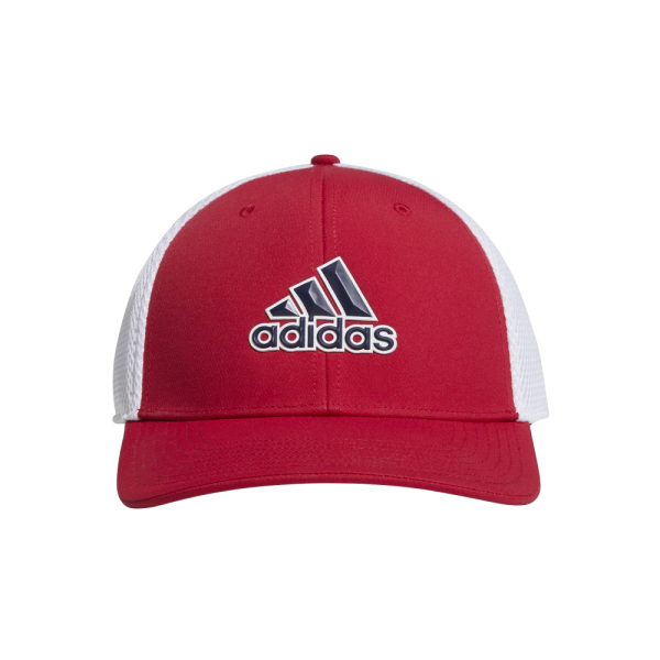 adidas A-Stretch Tour Cap rot/weiß