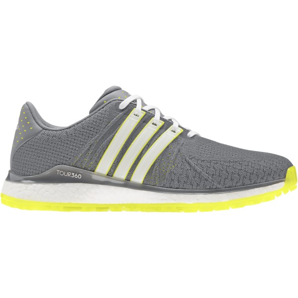adidas Tour360 XT-SL Textil Golfschuh Herren weiß/grau/gelb