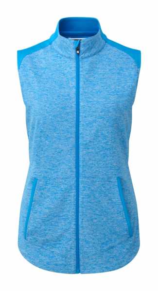 Footjoy Fullzip Brushed Chill-Out Vest Damen blau