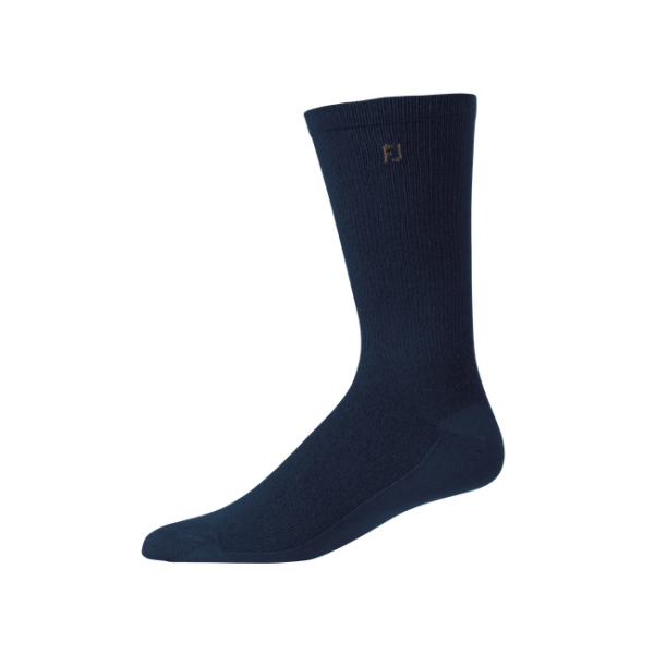 Footjoy ProDry Chaussettes d'équipage légères Longue pour hommes Noir