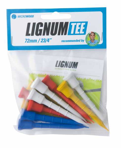 Lignum Tees 72mm 12Stk. farbig