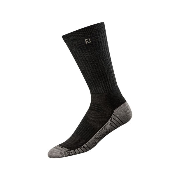 Footjoy TechSof Tour Crew Socken Herren schwarz