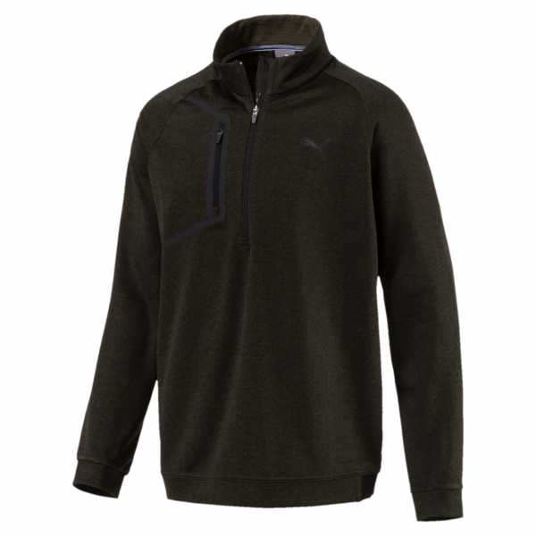Puma Envoy 1/4 Zip Pullover Herren braun