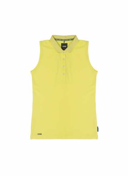 Colmar knitted Polo sleeveless Damen lime