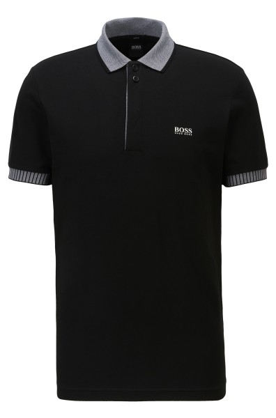 Hugo Boss Paule 2 Polo Herren schwarz