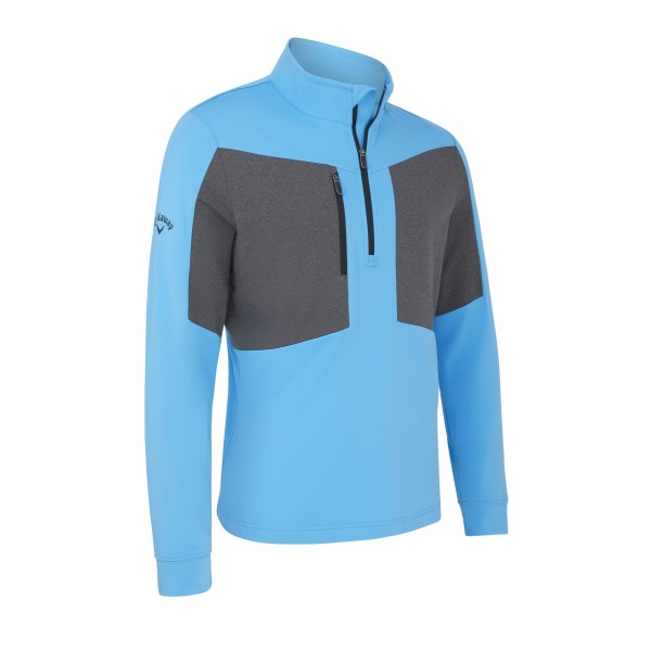 Callaway Aquapel 1/2Zip Capa Mixta, Hombre