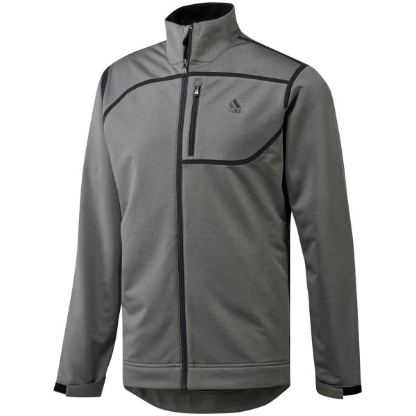 adidas Climastorm Ribbed Softshell Jacke Herren grau