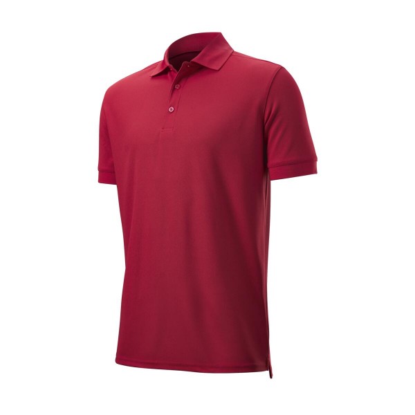 Wilson Staff Authentic Polo Herren rot 