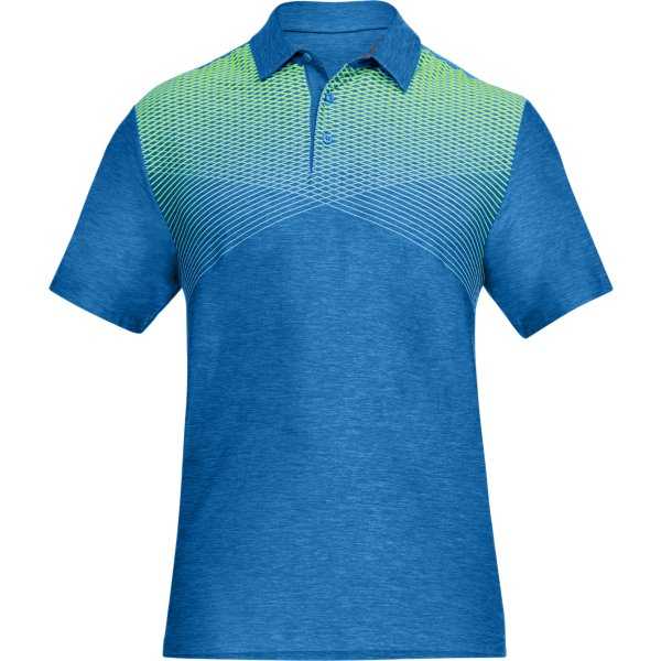 Under Armour MatchPlay Polo Herren blau-grün