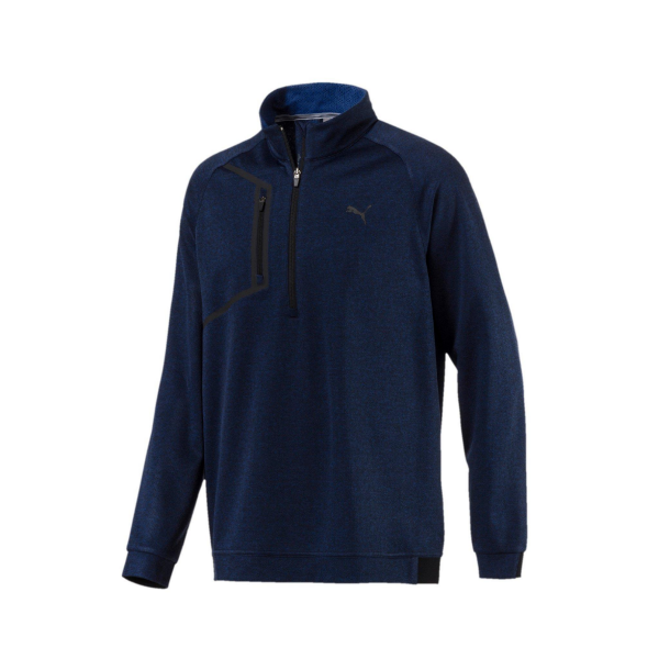 Puma Envoy 1/4 Zip Pullover Herren Navy