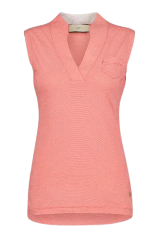 Spoon Fine Stripe Lapel Top Damen FreshMelange L