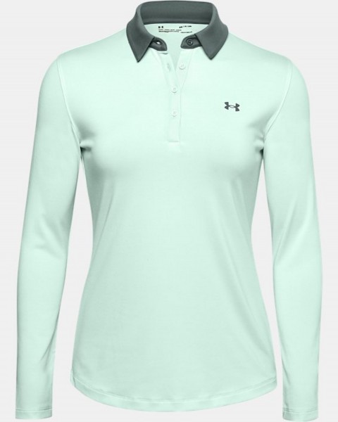Under Armour Zinger Longsleeve Polo Damen grün