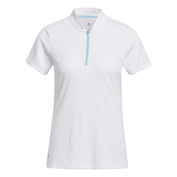adidas HEAT.READY 1/4Zip Shortsleeve Polo Damen