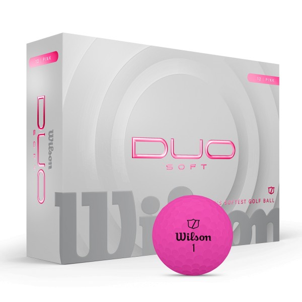 Wilson Staff DUO 25 Golfbälle 12Stk. weiss