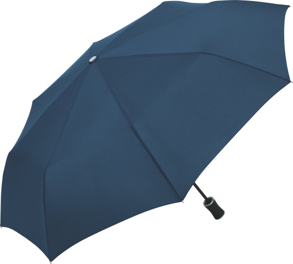 FARE Handöffner-Taschenschirm Golf-Design-Griff blau