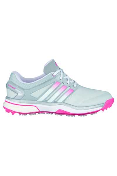 Adidas W adipower Boost Sportschuh Damen grau/ weiß/ rot