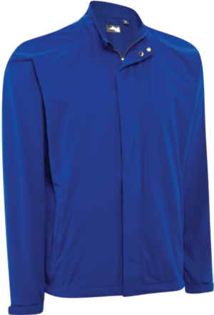 Ashworth Performance Waterproof Solid Rain Jacket blau