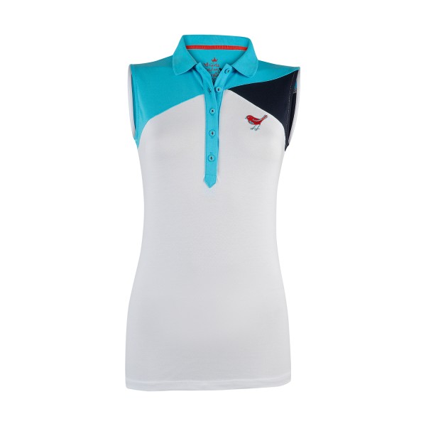 Girls Golf Colorblock Polo Damen