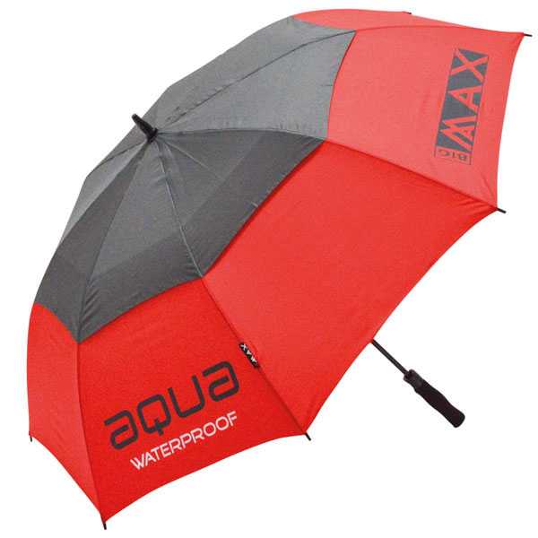 BIG MAX i-Dry Aqua Regenschirm - rot/grau