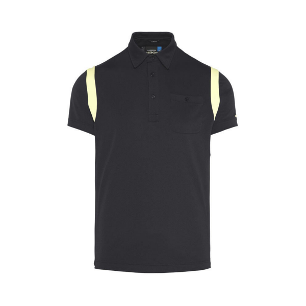 J. Lindeberg Dolph Slim TX Jersey Polo Herren schwarz