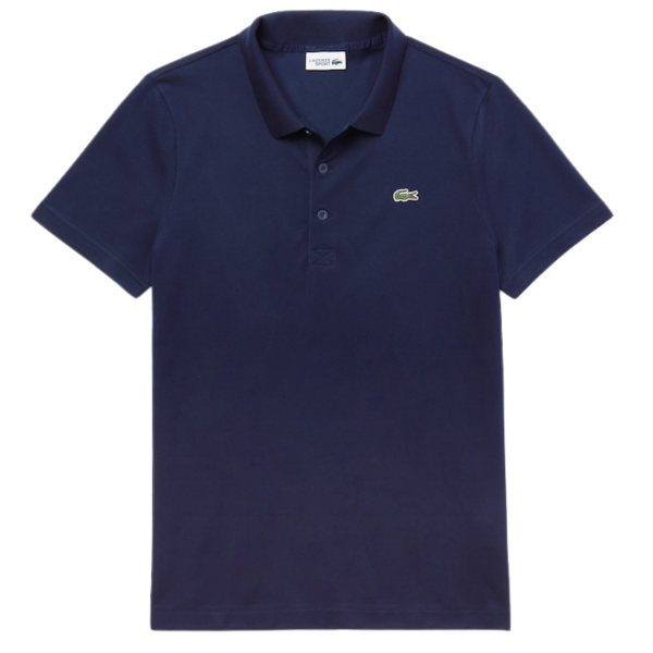 Lacoste Ribbed Collar Baumwoll Polo Herren