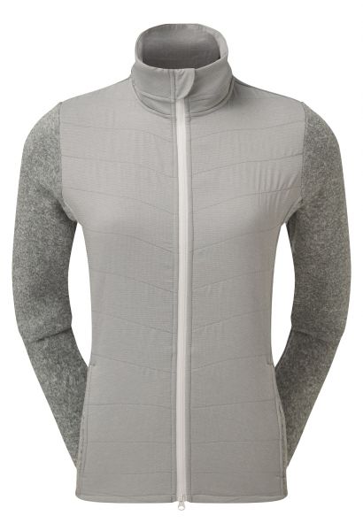 Footjoy Thermal Quilted Jacke Damen weiß/grau