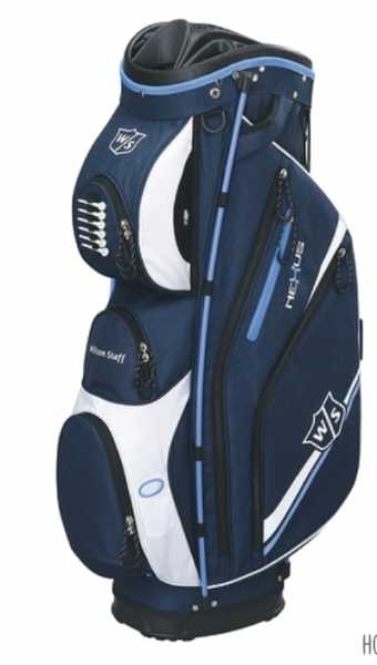 Wilson Staff NeXus II Cartbag blau/weiß