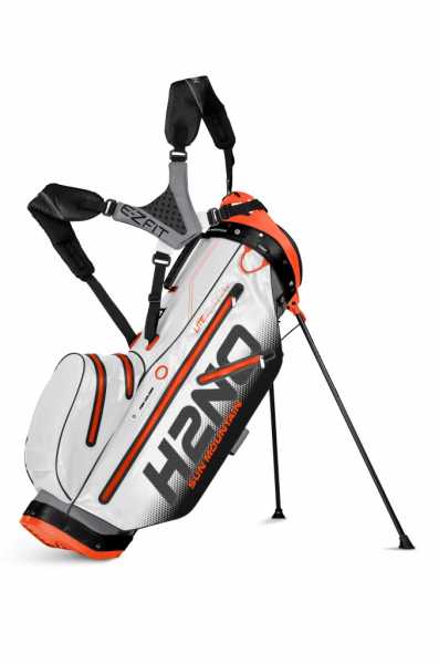 Sun Mountain H2NO Waterproof Lite 2017 Standbag weiß/grau/orange/blau