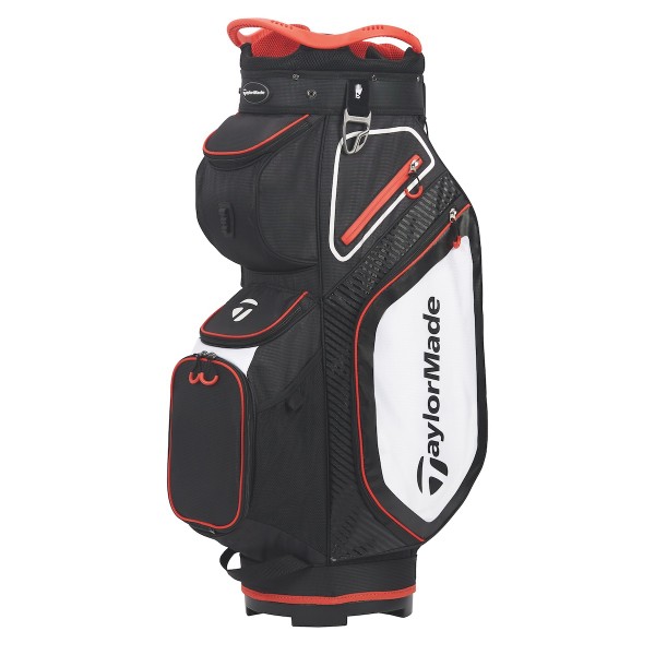 TaylorMade Cartbag 8.0 schwarz/weiß/rot
