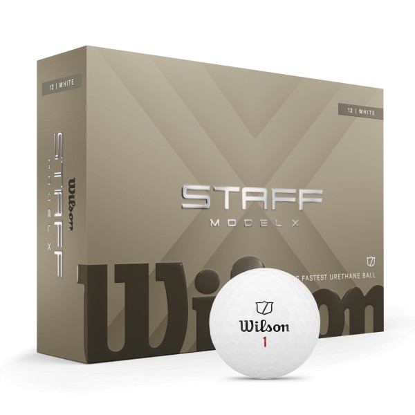 Wilson StaffModel X Golfbälle 12Stk. weiß