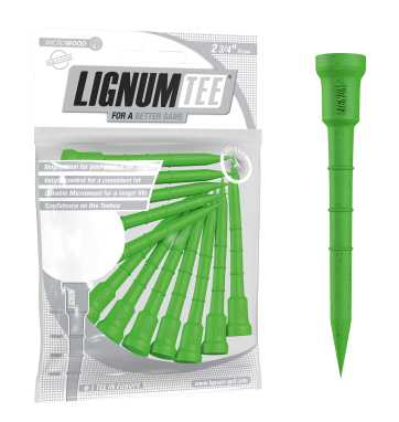 Lignum Tees 2 3/4in pk 16 Hitting Green