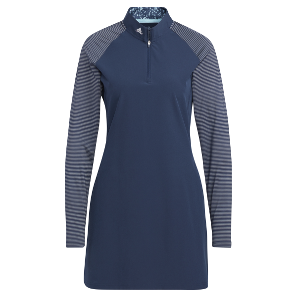 adidas UPF50 Longsleeve Dress Kleid Damen navy