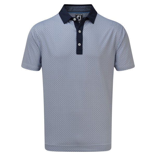 Footjoy Lisle Foulard Polo Herren navy