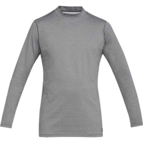 Under Armour CG Armour Mock Fitted Longsleeve Herren grau