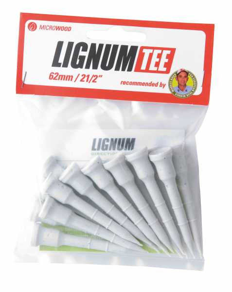 Lignum Tees 62mm 16Stk. weiß