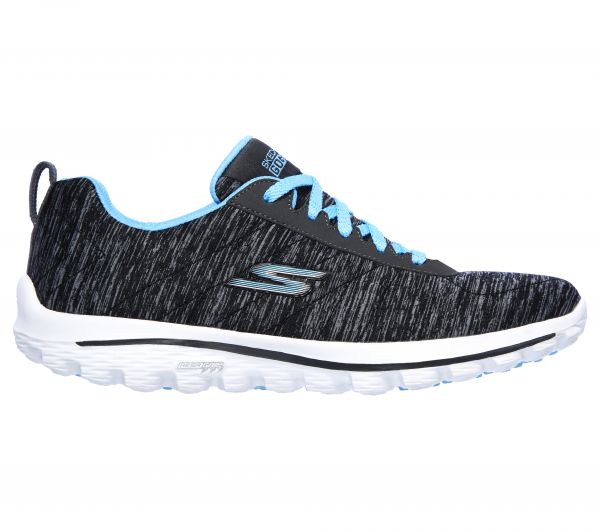 SKECHERS GO WALK SPORT Golfschuh Damen schwarz/blau