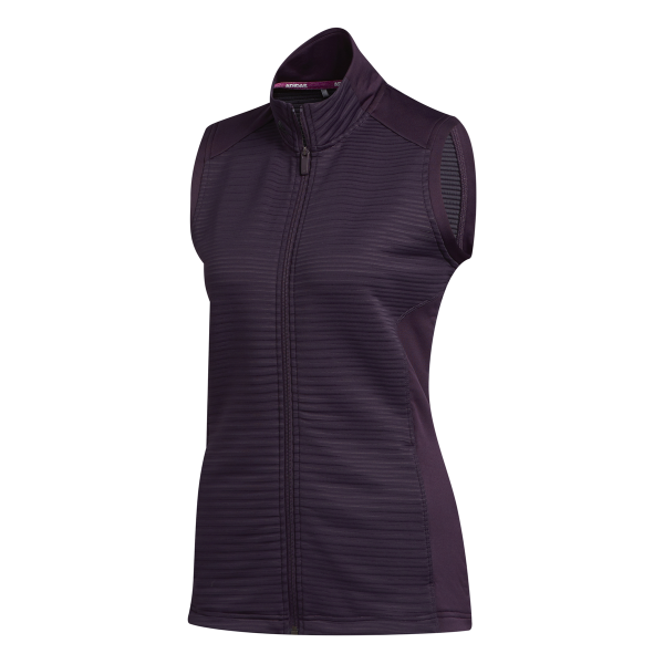 adidas cold,ready Weste Damen schwarz/brombeer